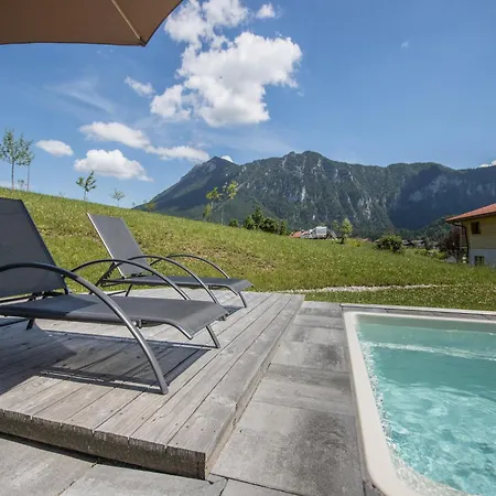 Gamsknogel Mit Privatem Pool Und Whirlpool, Cleaning Included Inzell