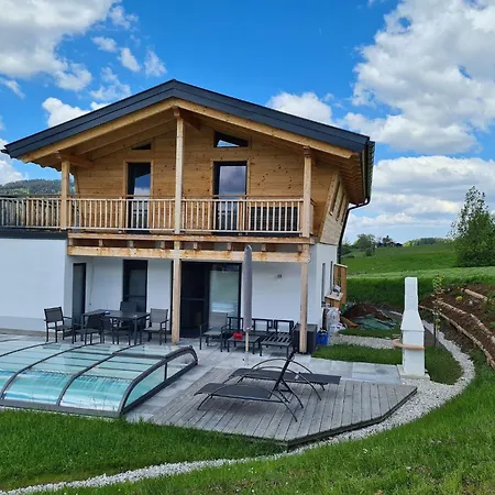 Gamsknogel Mit Privatem Pool Und Whirlpool, Cleaning Included Chalet